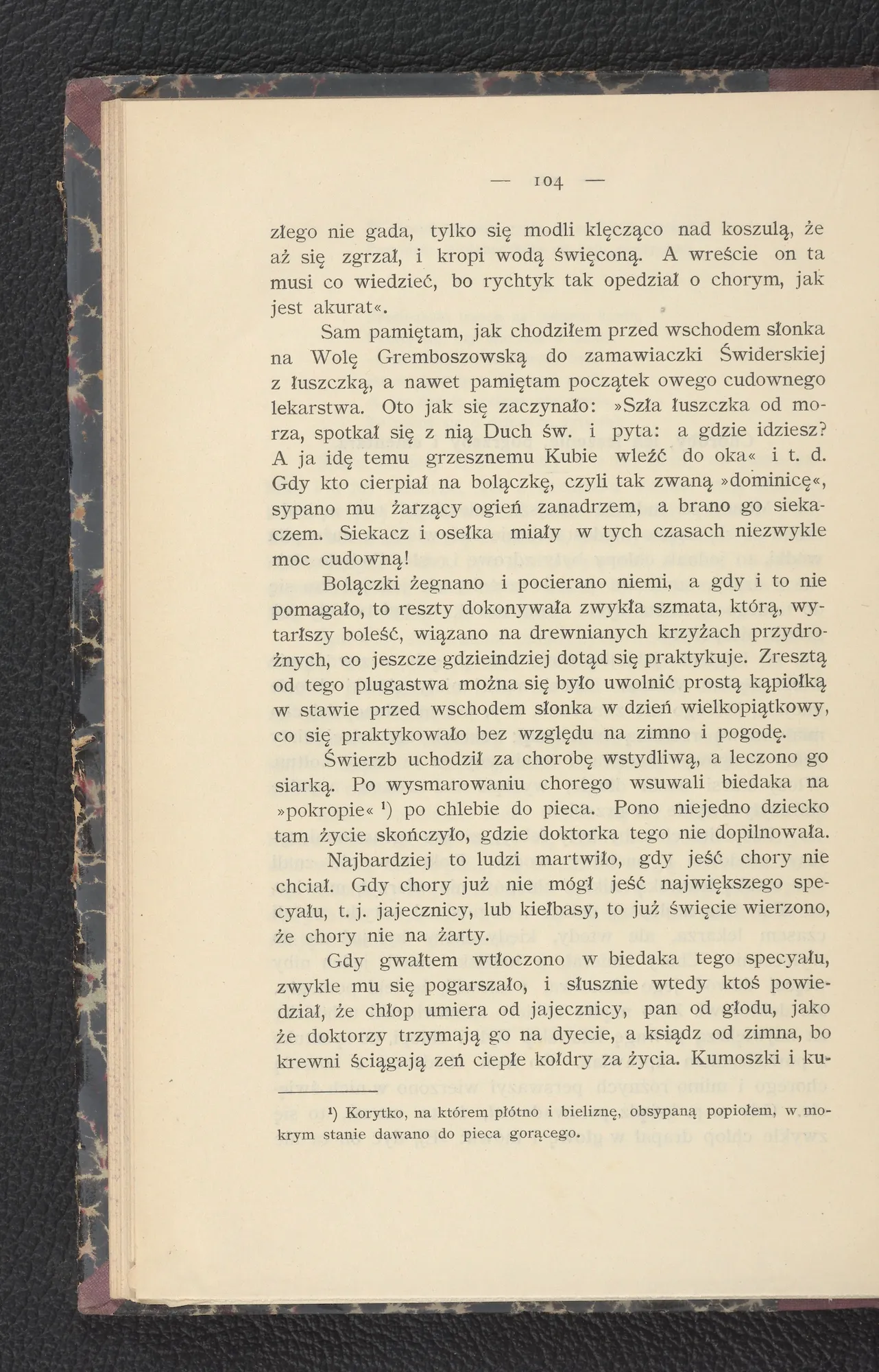 Leczenie ludowe — zamawiaczki, łuszczka i siekacz (s. 104)