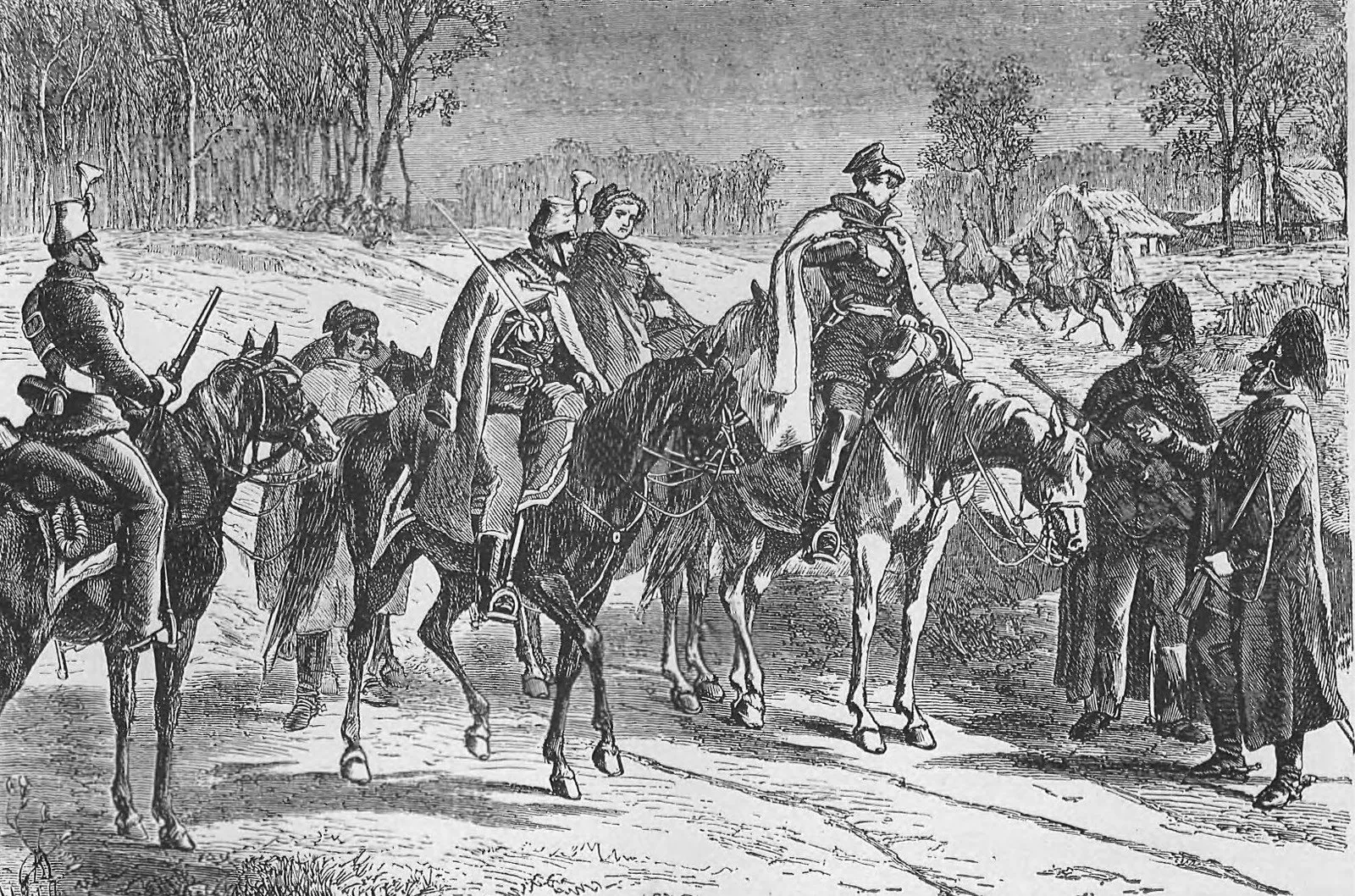 Marian Langiewicz po aresztowaniu przez Austriaków (1863) — fotografia archiwalna