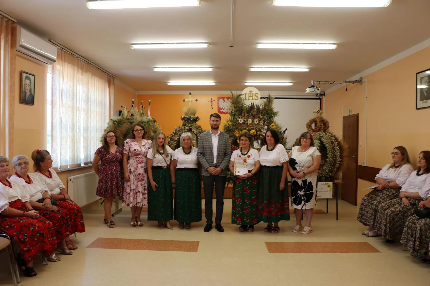 Gminny Konkurs Wieńców Dożynkowych w Centrum Kultury