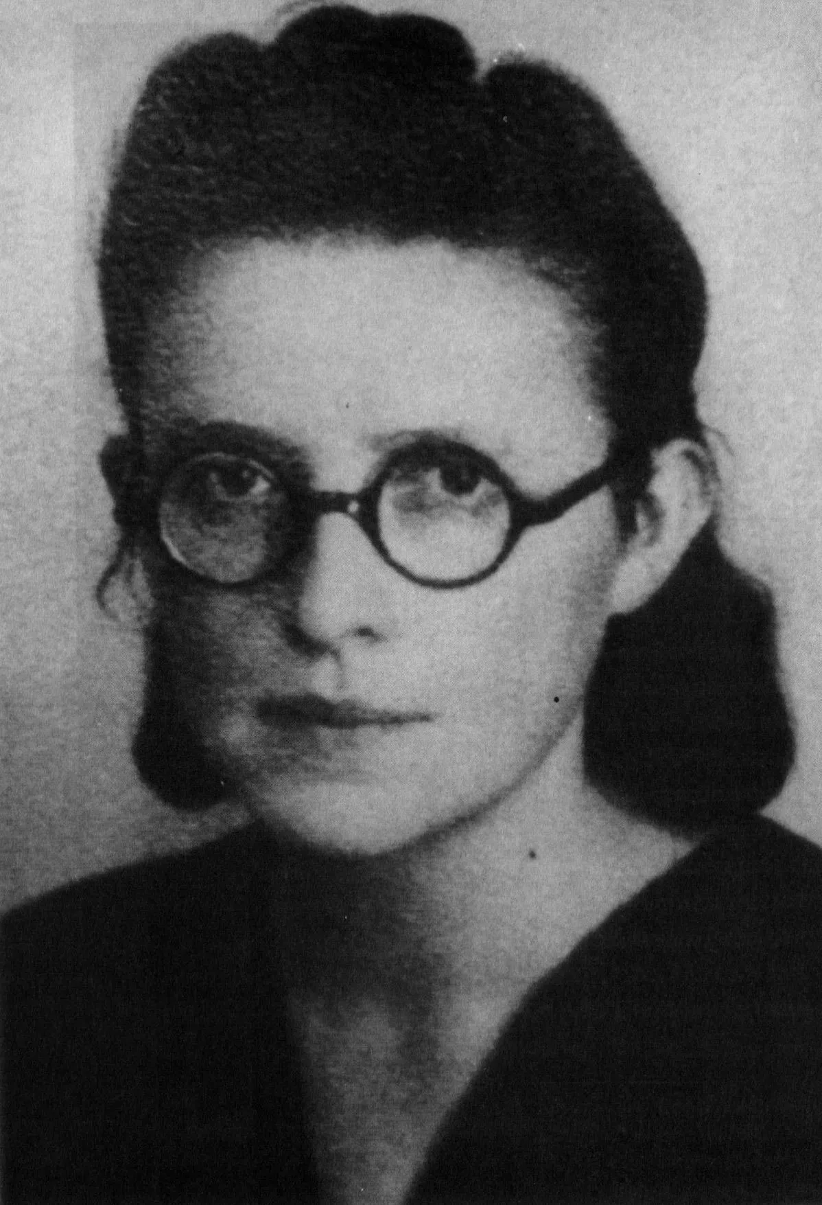 Stefania Łącka — fotografia z 1945 r.