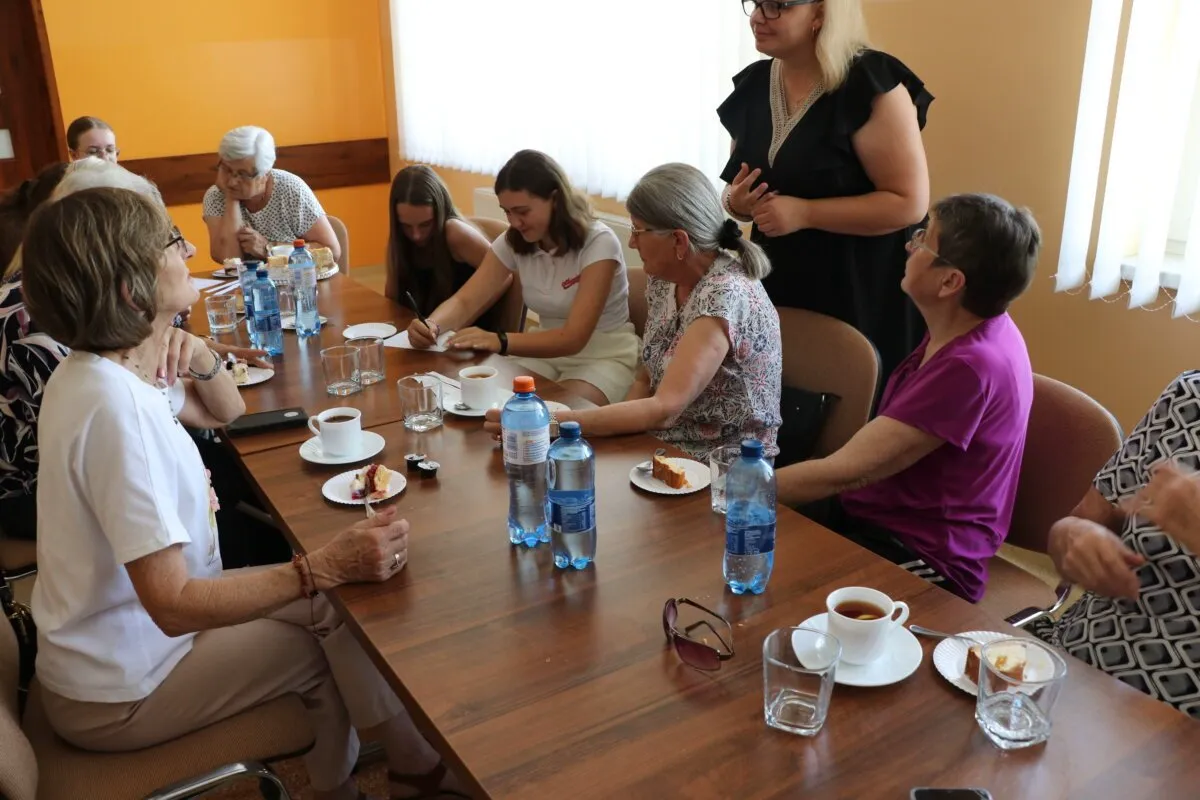 Spotkanie międzypokoleniowe w GCKiCz w Gręboszowie